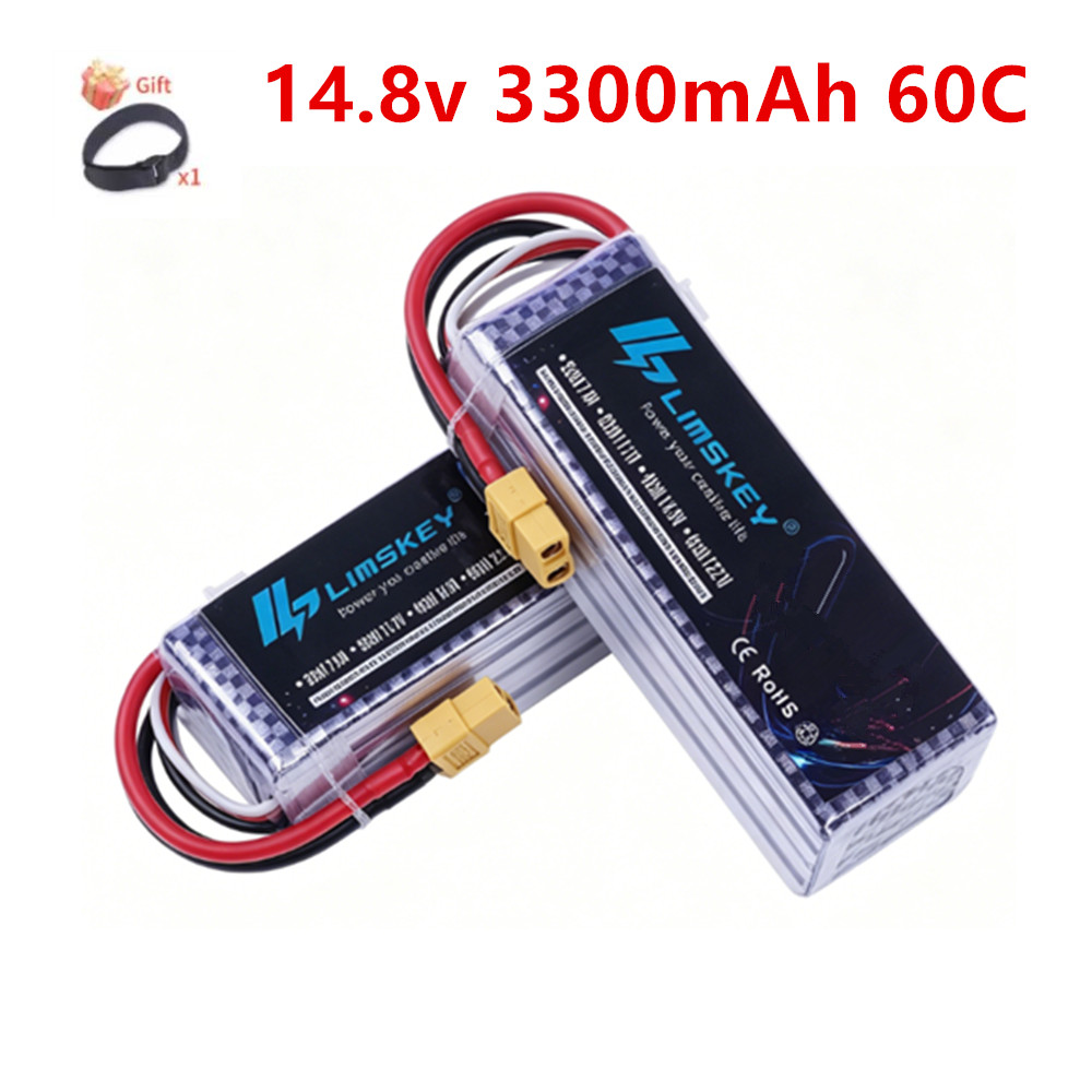 Drone Battery 4S - Batterie LiPo 4S 14.8V 3300mAh 60C/80C