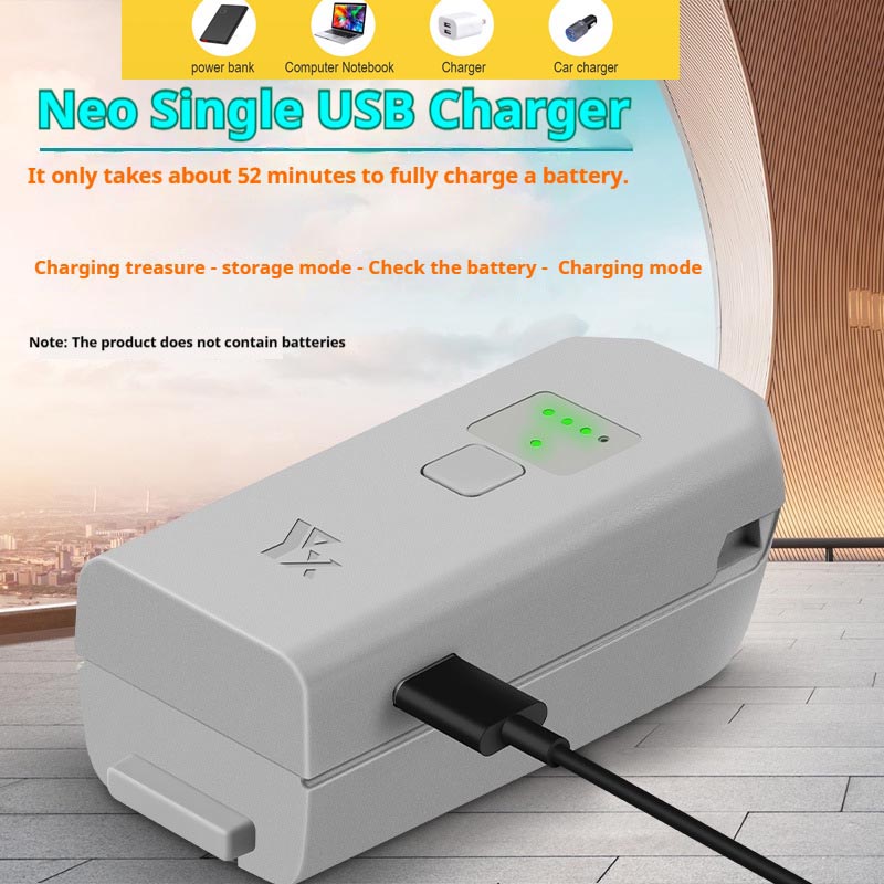 Drone Battery Balance Charger - Chargeur de batterie USB bidirectionnel pour