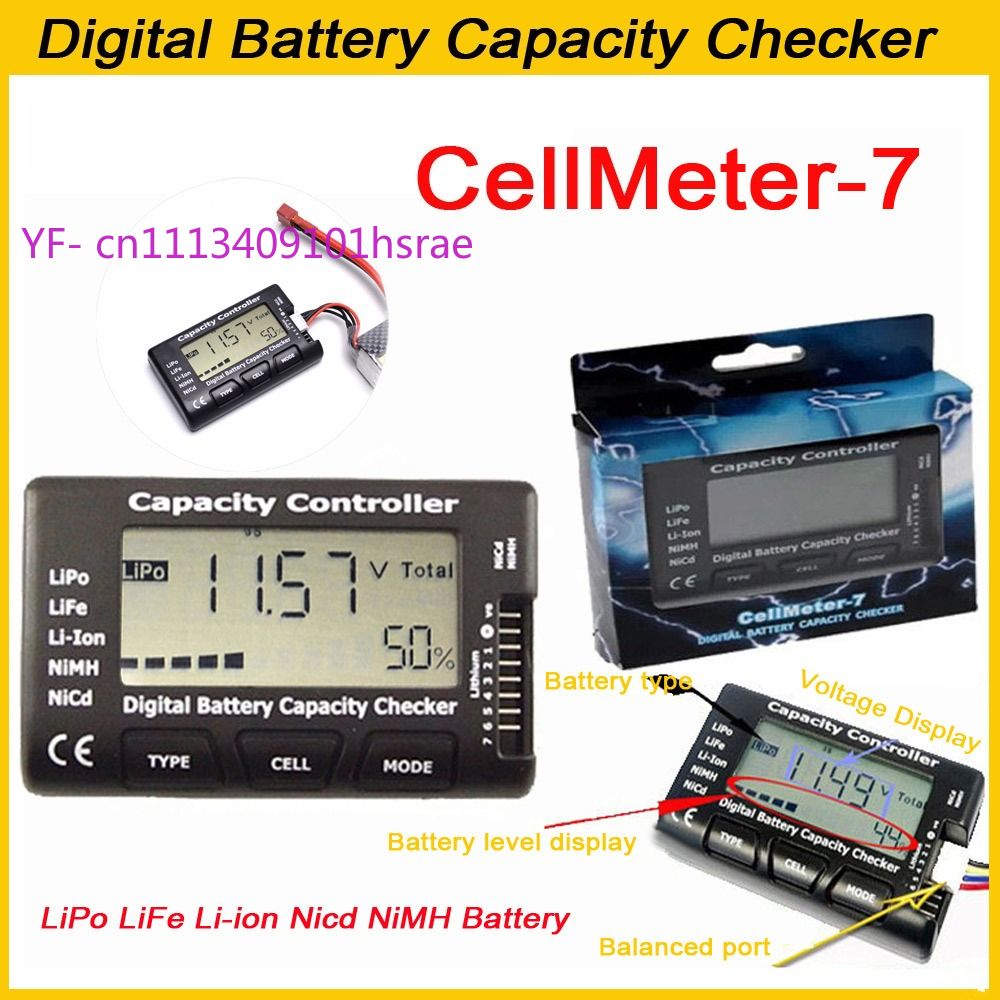 Drone Battery Voltage Checker - Testeur de batterie 5 en 1,