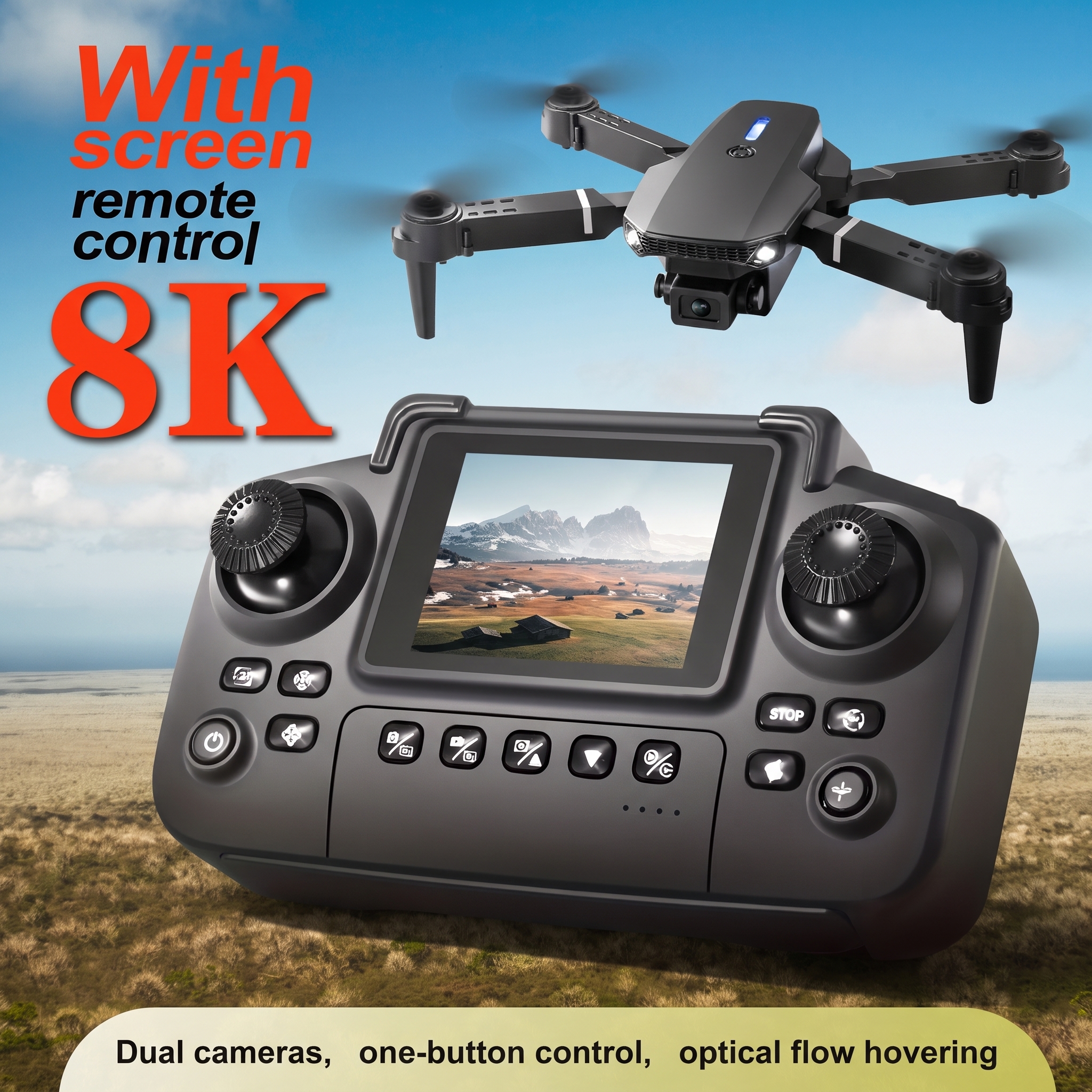 Drone Battery Case - Le drone pliable E88PRO MAX 2026