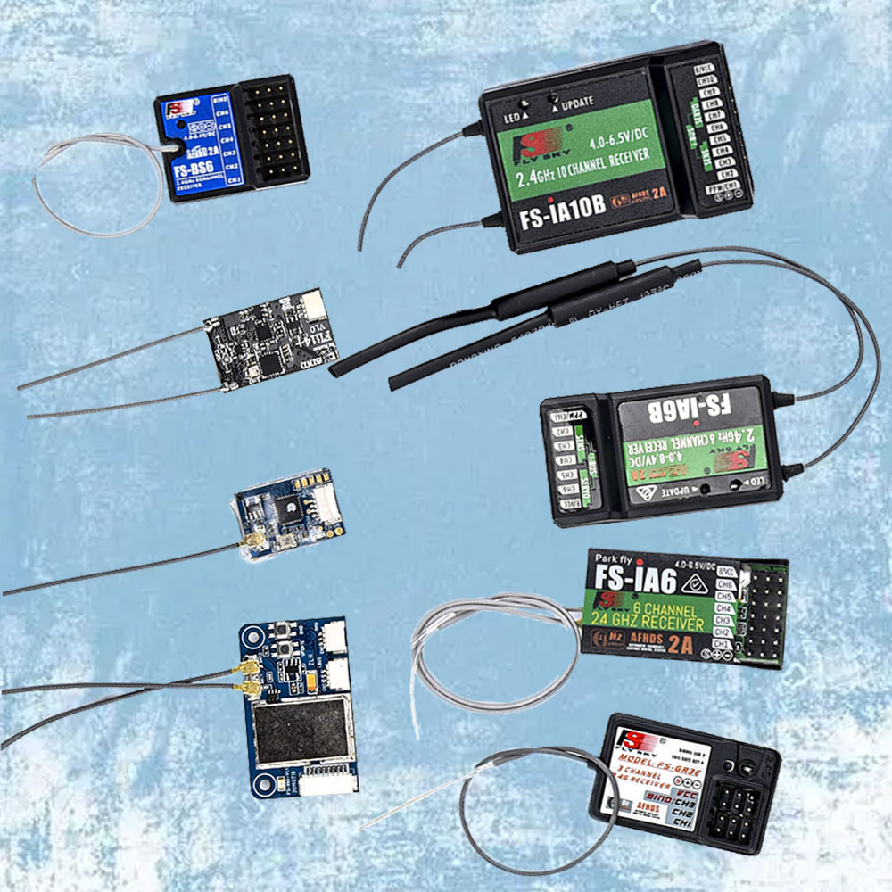 Drone Battery Lipo - Flysky RC Receiver FS-IA6 IA6B IA10B