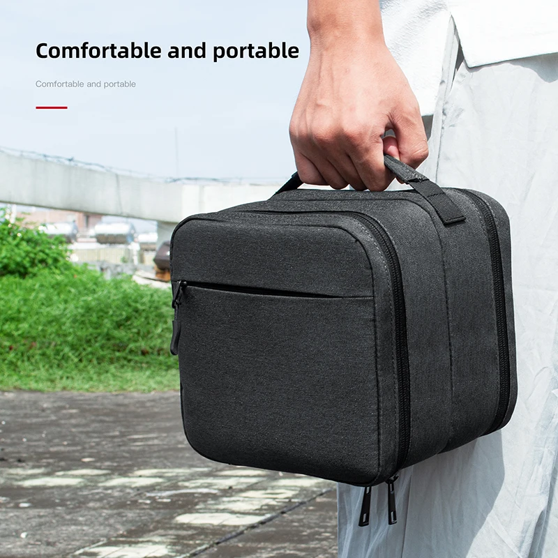Drone Battery Bag - Étui Portable double couche de rangement,