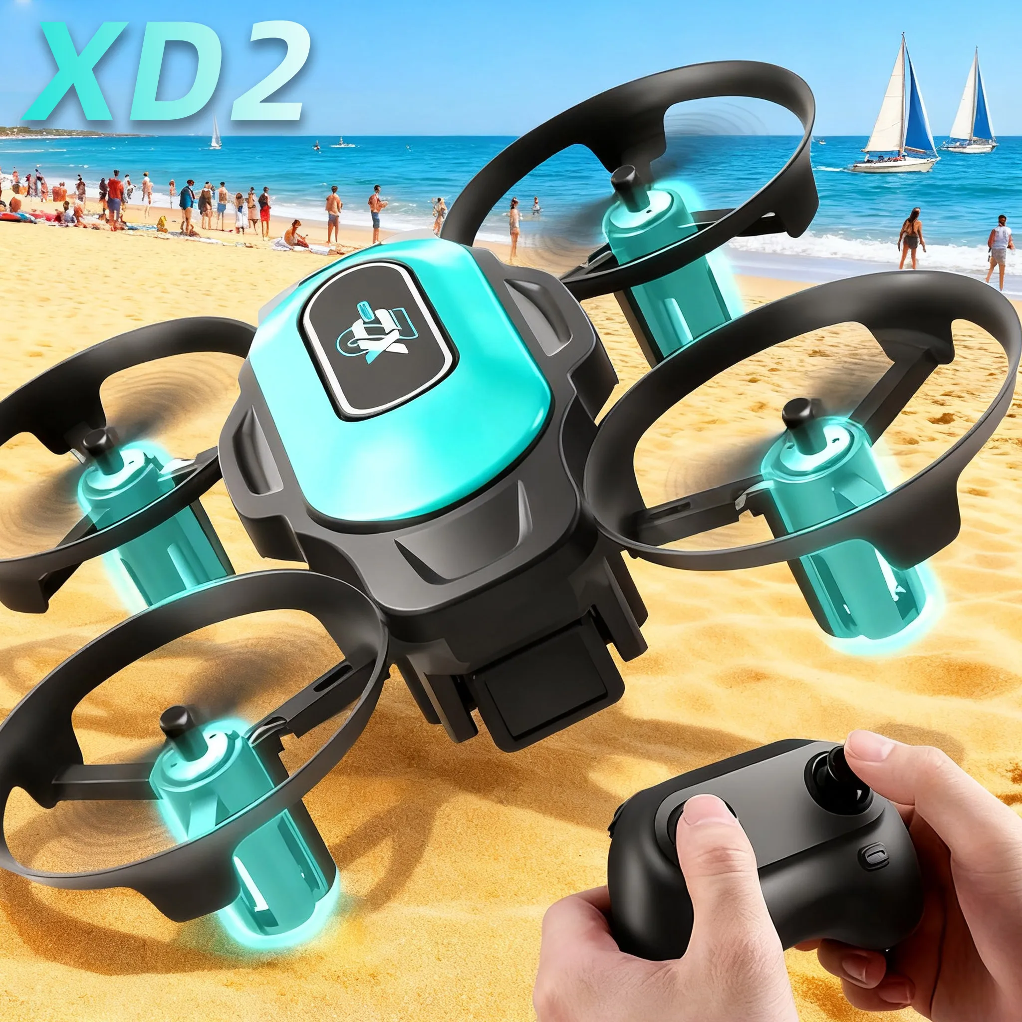 Drone Battery Case - Mini drone XD2, 360 ° Tours
