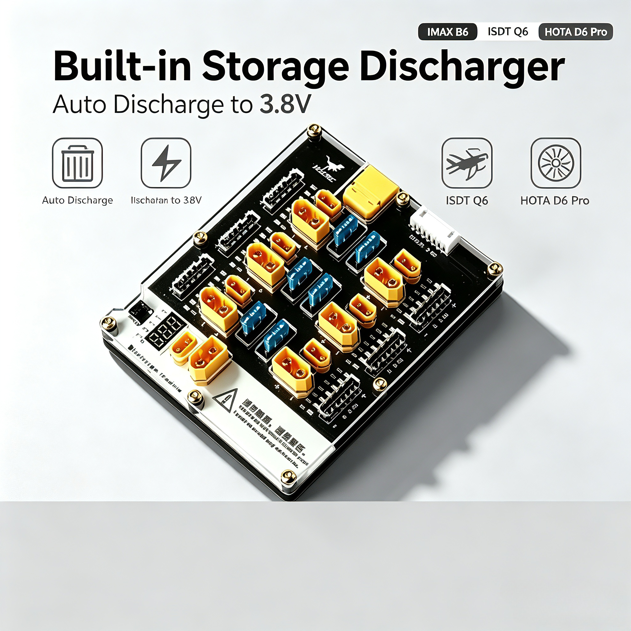 Drone Battery Parallel Board - HGLRC Thor6PRO 1P Carte de chargeur