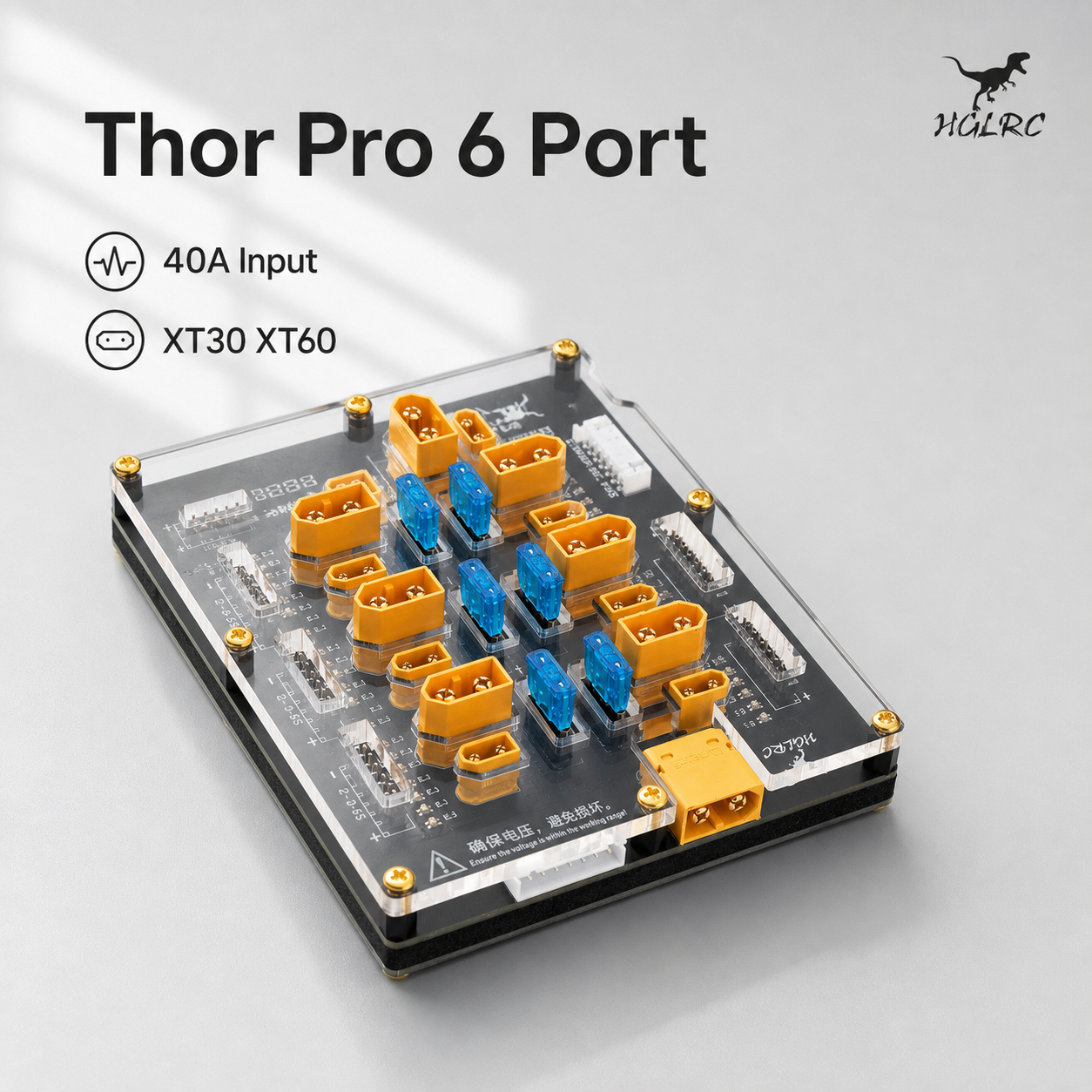 Drone Battery Parallel Board - Carte de charge parallèle LiPo HGLRC