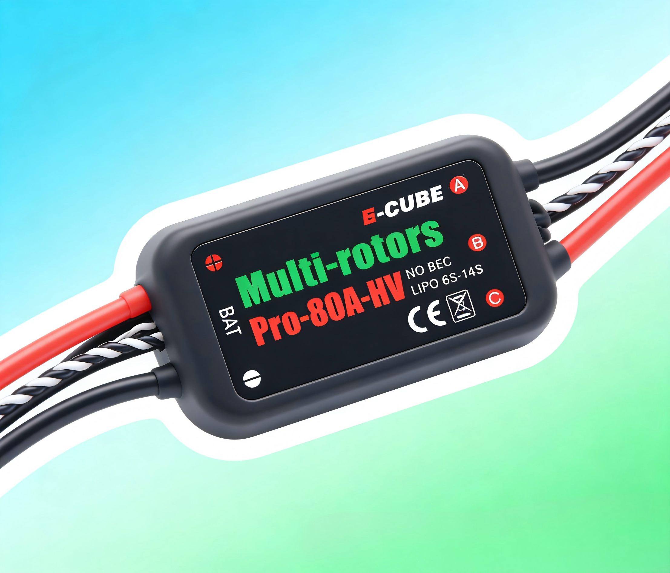 Drone Battery High Voltage - ESC brushless haute tension HotRC B-CUBE