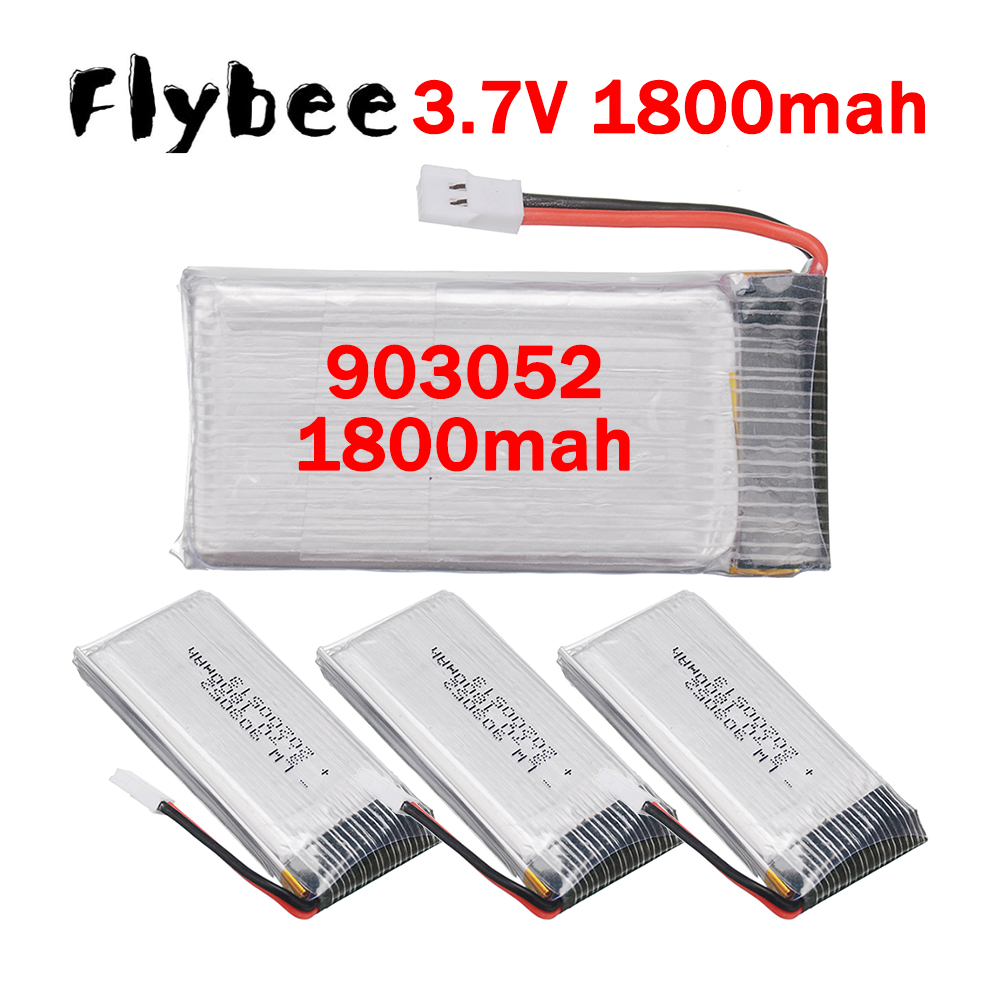 Drone Battery Charger - Chargeur 5 en 1 903052, batteries