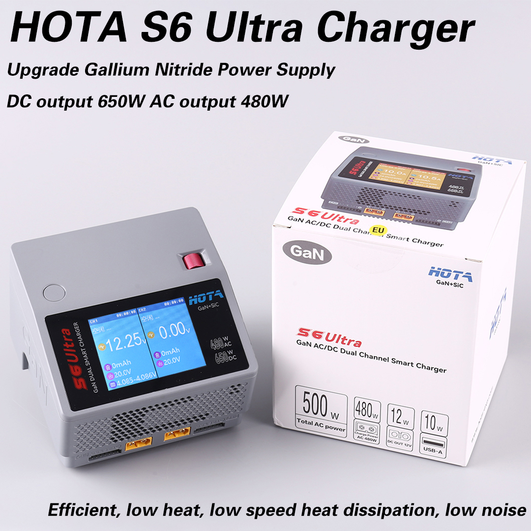 Drone Battery Charger - Chargeur intelligent à double canal HOTA