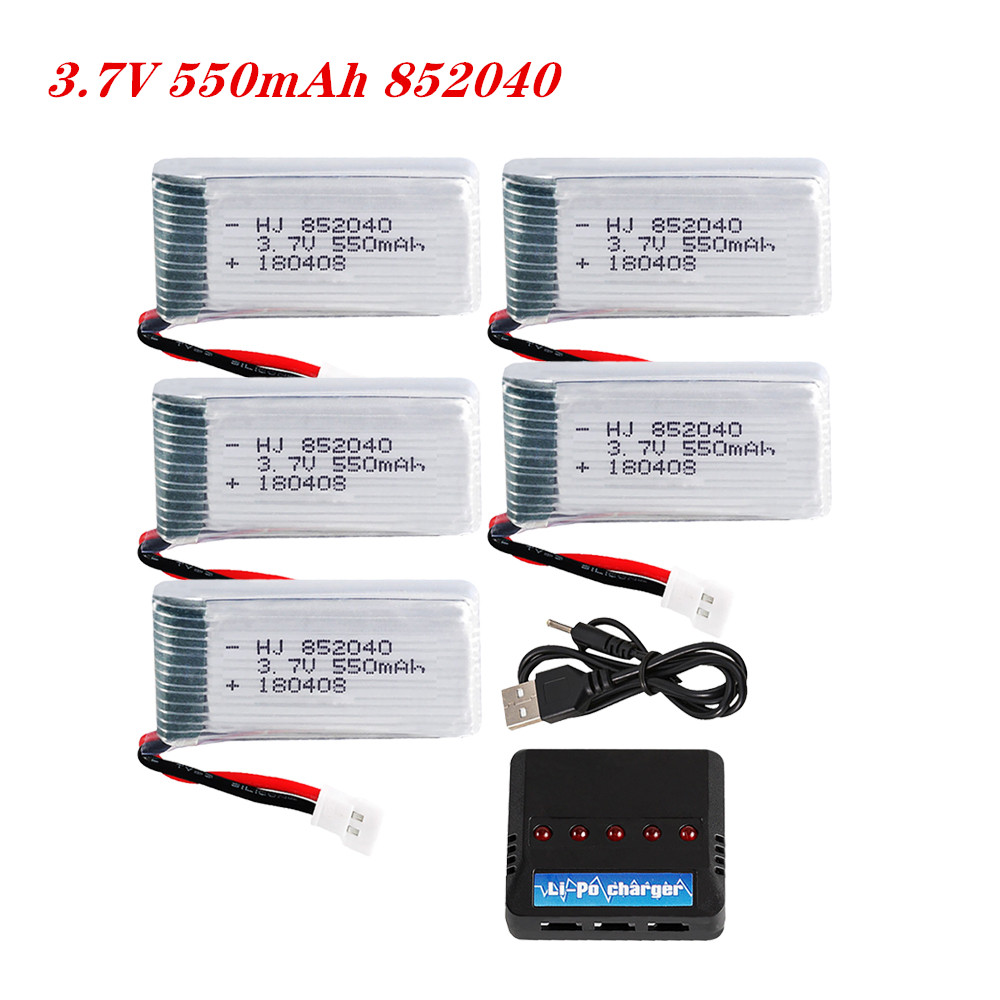 Drone Battery Lipo - Batterie Lipo 3,7 V 550 mAh