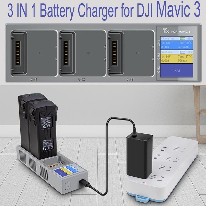 Drone Battery Parallel Board - Chargeur de batterie 3 en 1