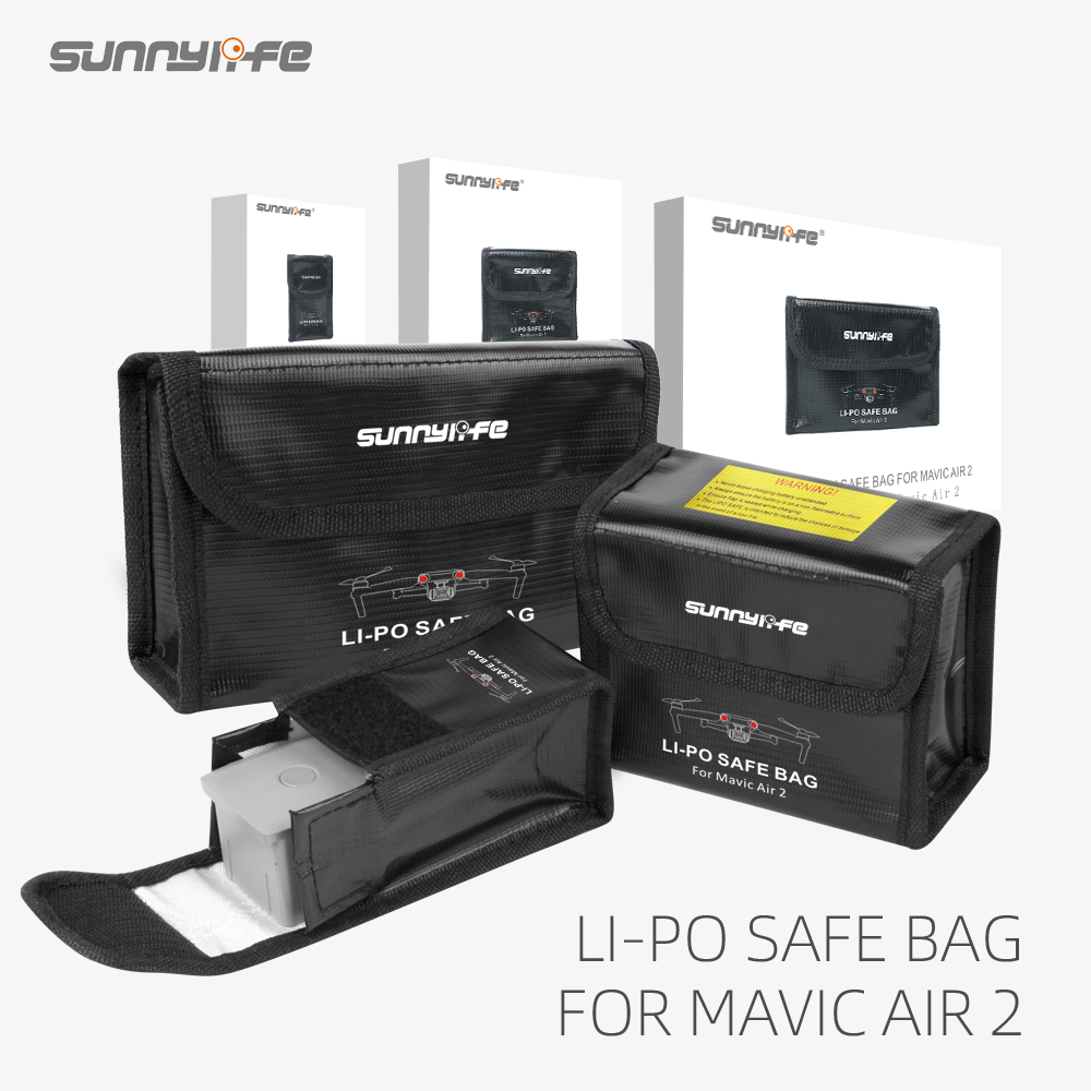 Drone Battery Bag - Sac de sécurité pour DJI AIR