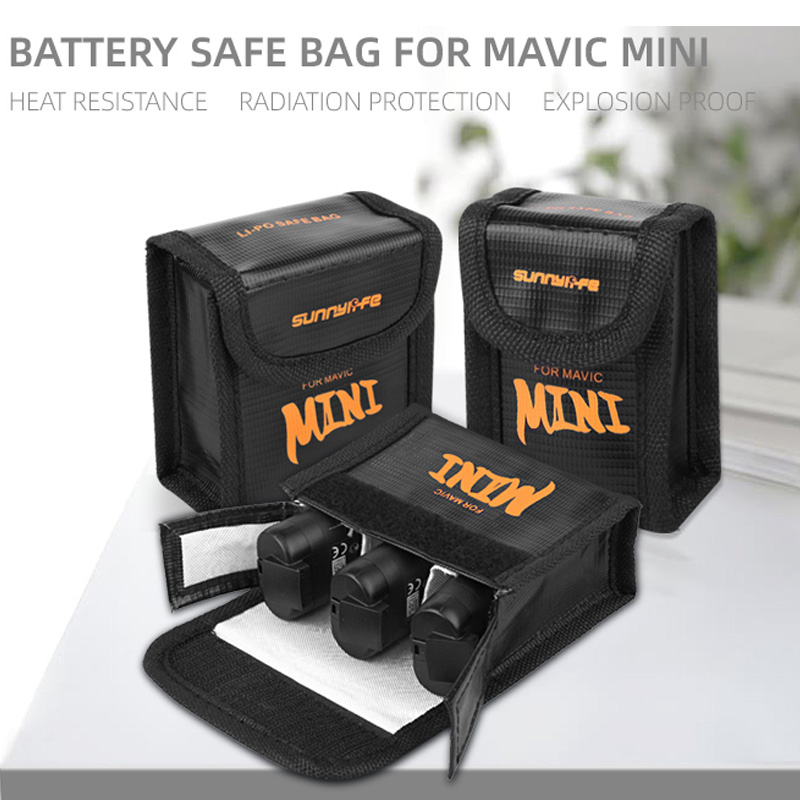 Drone Battery Bag - Sac de sécurité de batterie pour