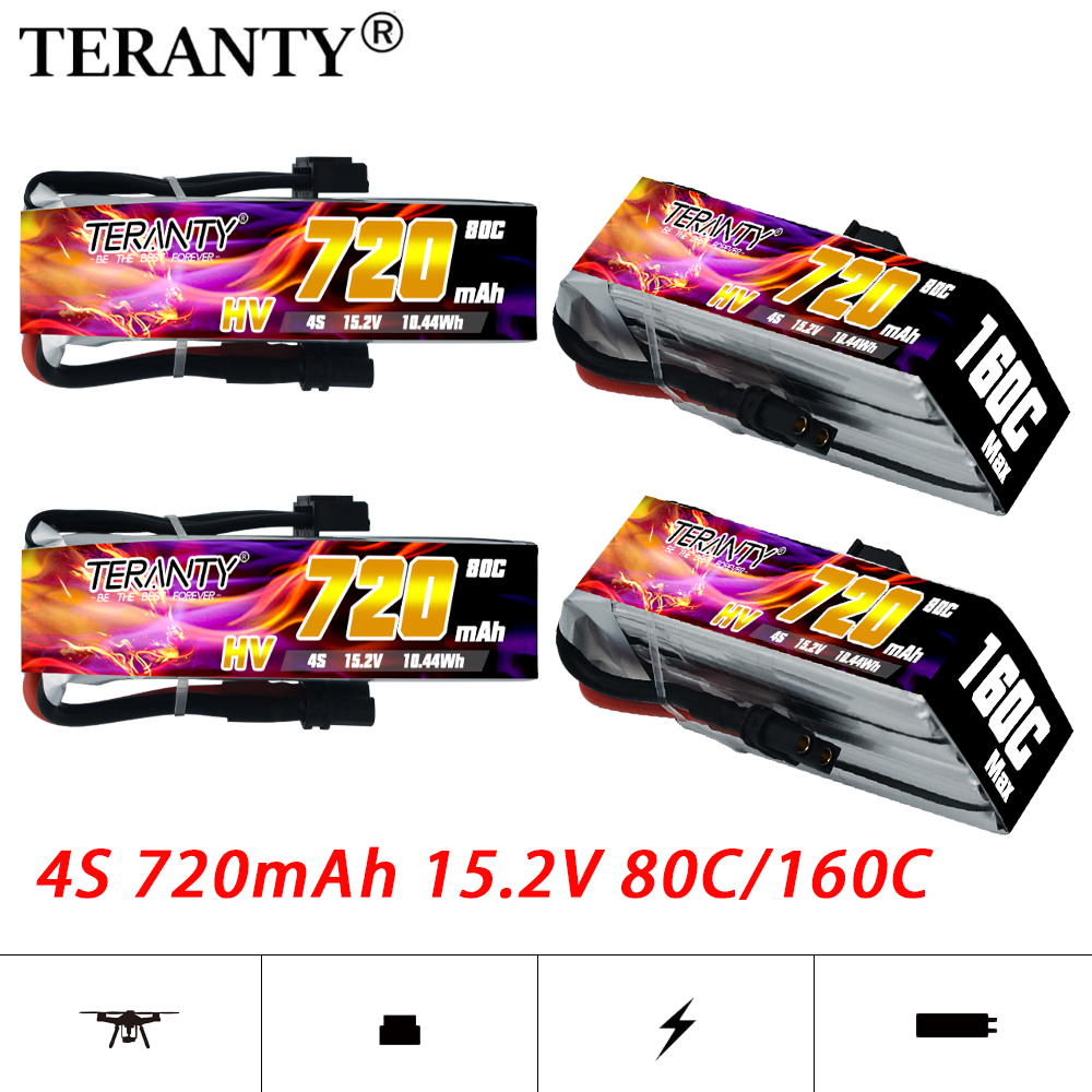 Drone Battery 4S - Batterie Lipo HV TERANTY 720mAh 4S