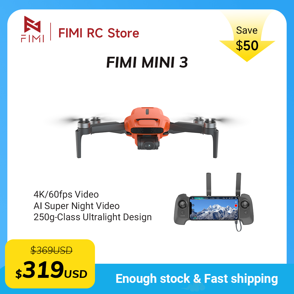 Drone Battery Smart - Drone FIMI MINI 3 avec caméra