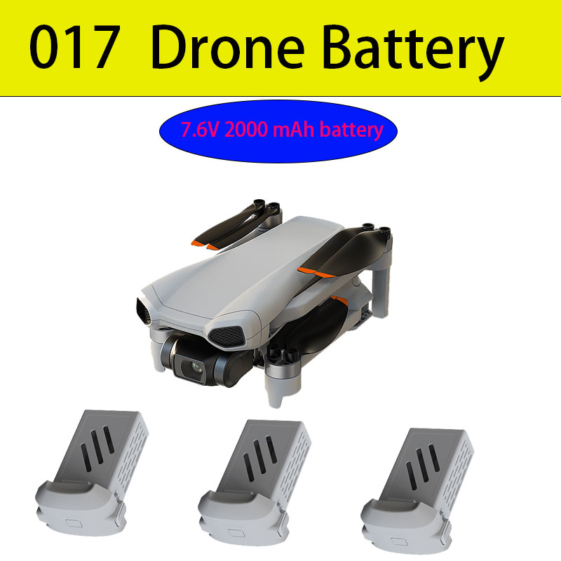 Drone Battery Li-Ion - 017 Drone batterie 7.6V 2000mAh 4K
