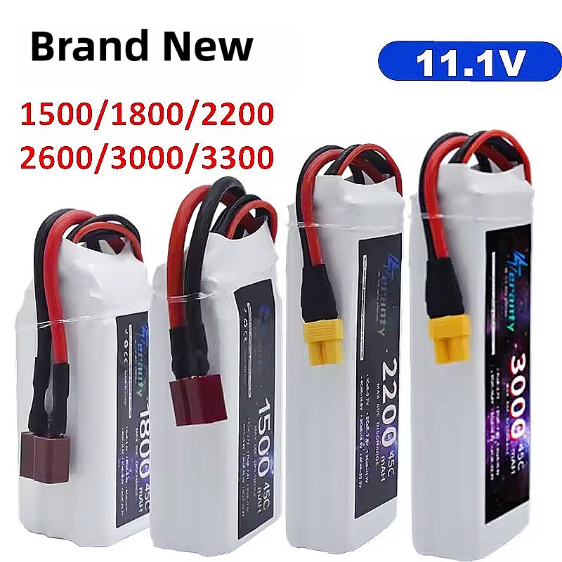 Drone Battery 3S - Batterie LiPo 11.1V 3S 1500mah 1800mAh