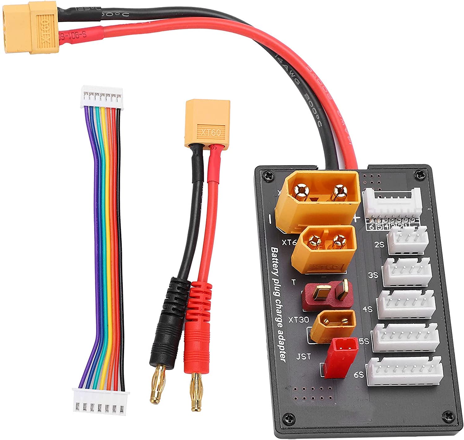 Drone Battery Parallel Board - XT90 XT30 JST T connecteur XT60