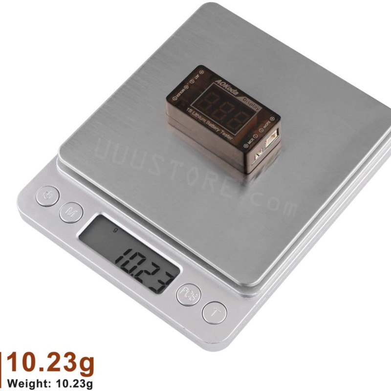 Drone Battery Voltage Checker - AOKoda AOK-041 1S testeur de tension