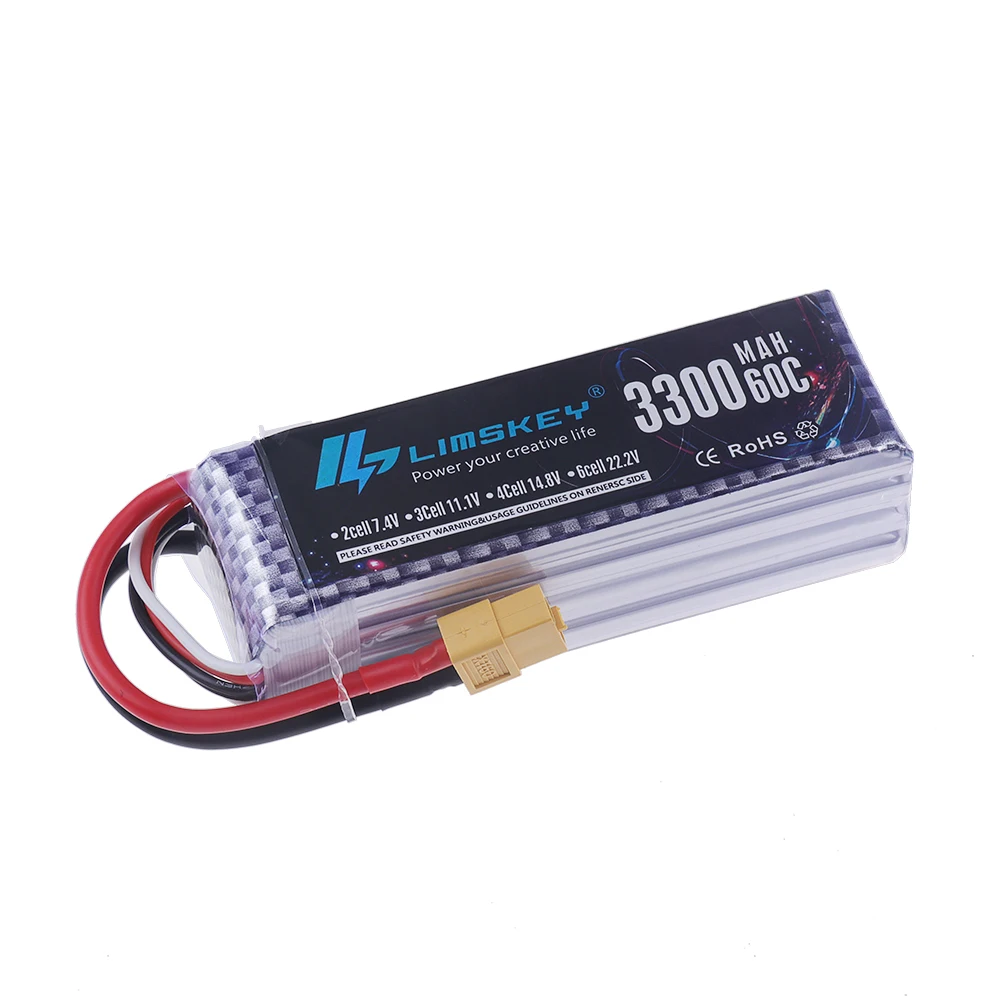 Batterie LiPo 4S 14.8V 3300mAh - Drone Battery 4S avis et prix