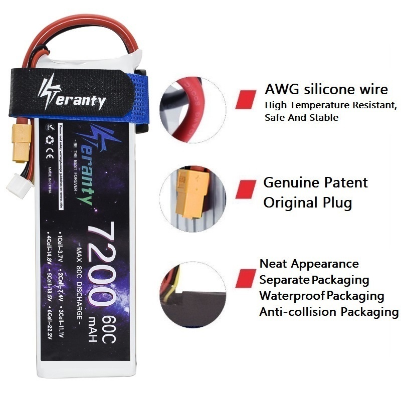 Batterie Lipo Softcase 2S 7.4V - Drone Battery 6S avis et prix