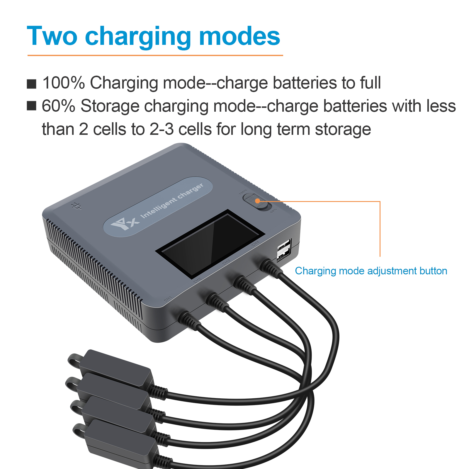 Chargeur de batterie 6 en 1 po - Drone Battery Smart avis et prix