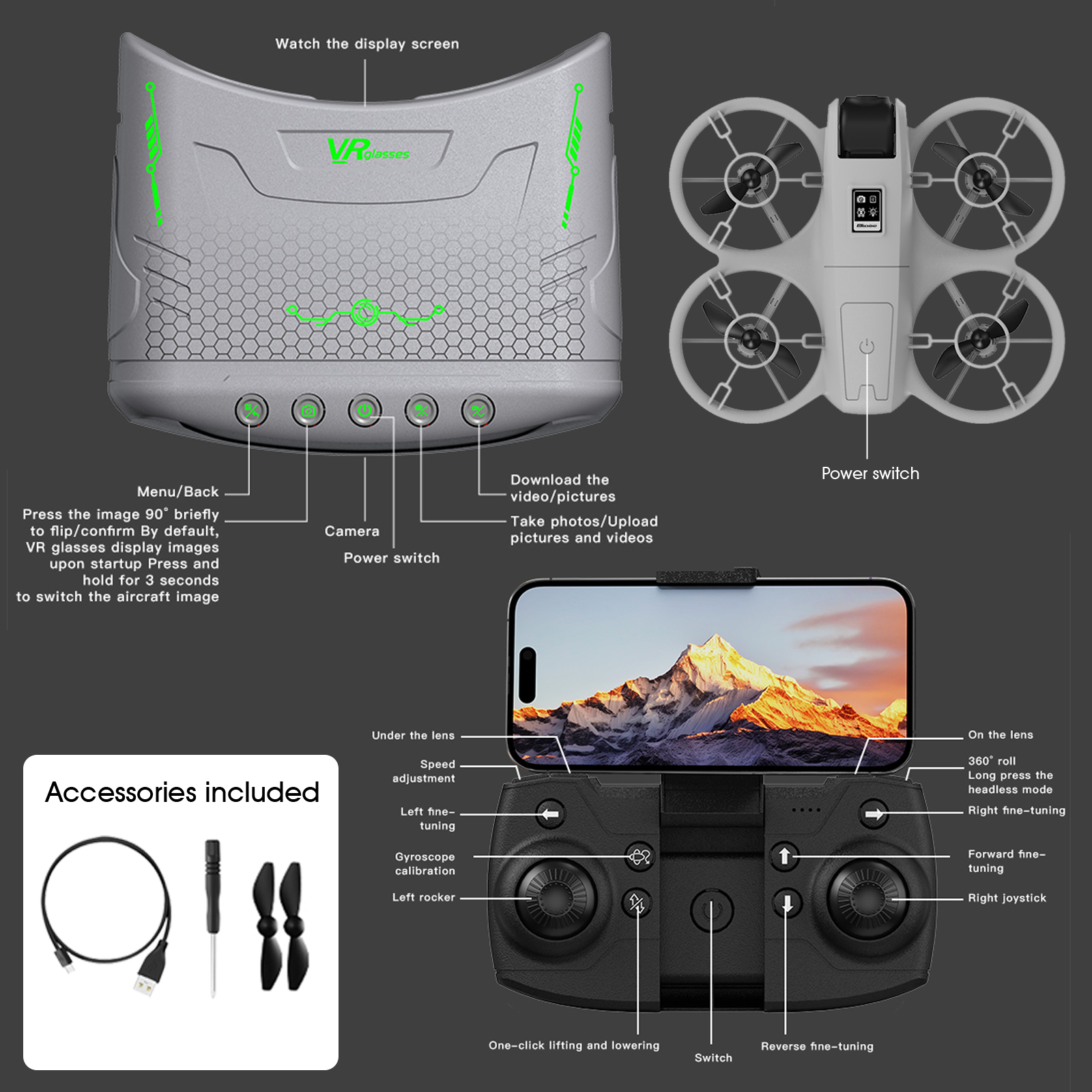Mini-drone facile pour les déb - Drone Battery Balance Charger avis et prix