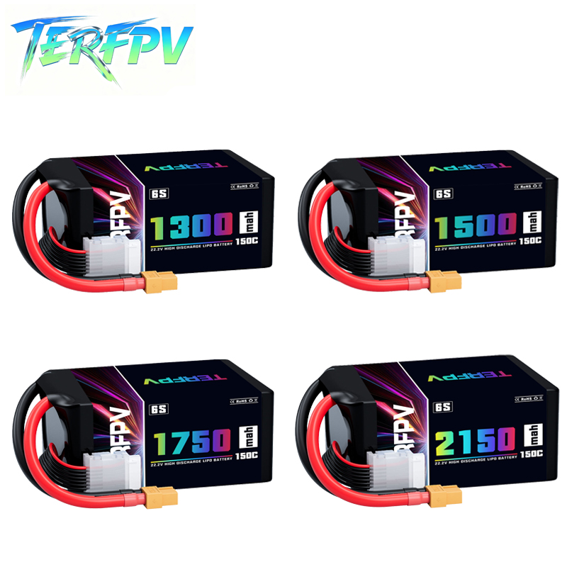 Batterie Lipo TERFPV 6S 22.2V  - Drone Battery 6S avis et prix