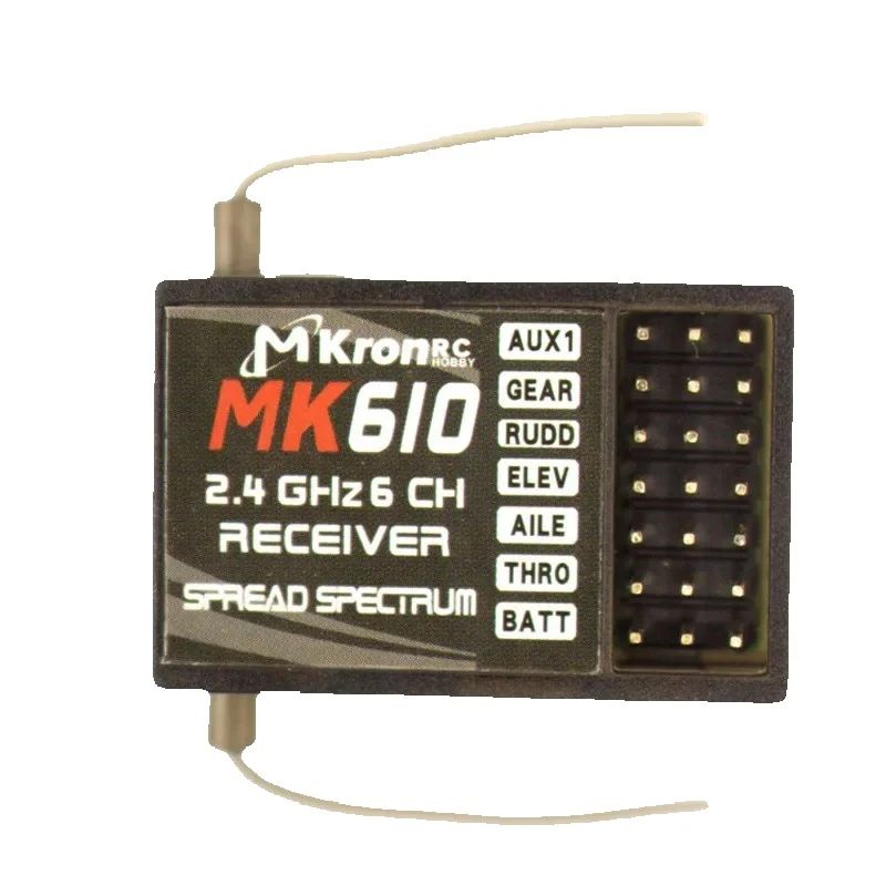 DSM2 MK610 AR6100 2.4G 6CH RC  - Drone Battery Plate avis et prix