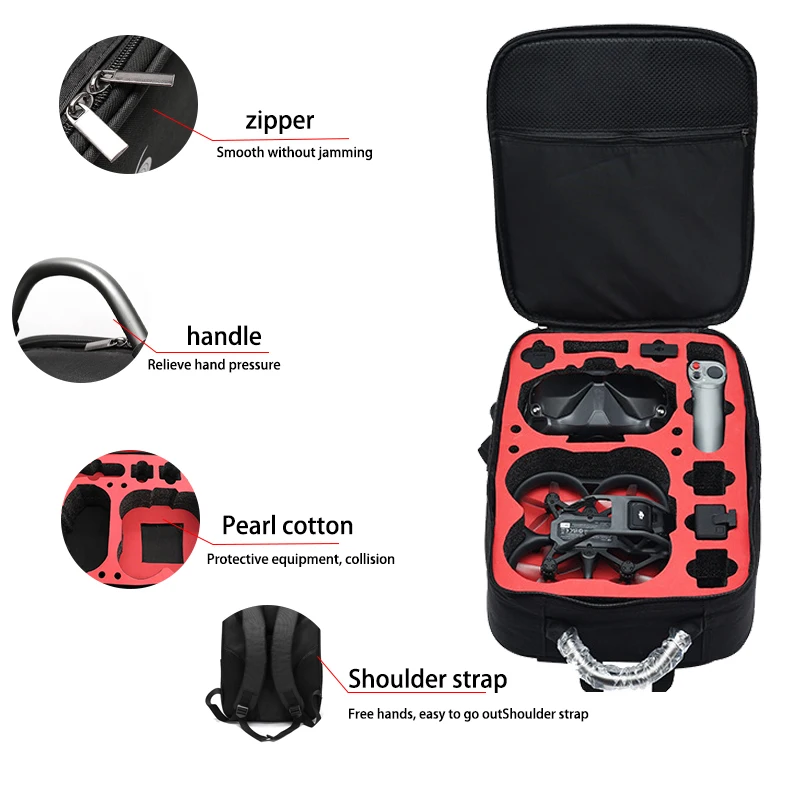 Étui Portable sac à dos en Nyl - Drone Battery Bag avis et prix