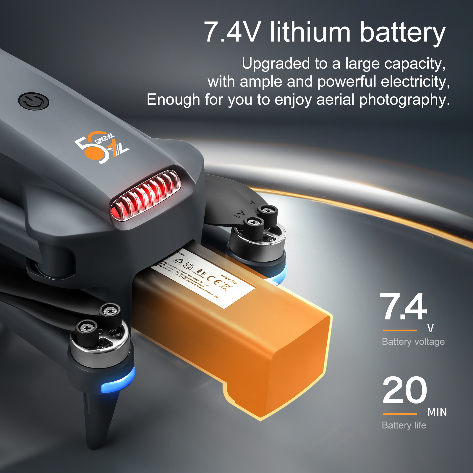 Batterie de Drone originale YL - Drone Battery Li-Ion avis et prix