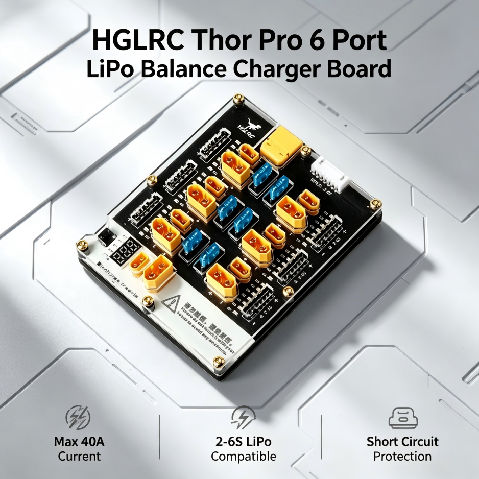 HGLRC Thor Pro Carte de charge - Drone Battery Parallel Board avis et prix