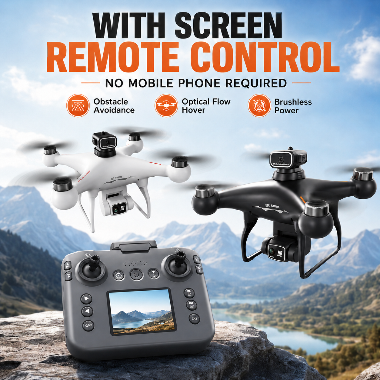 Drone RC ZNLYRION S116 avec mo - Drone Battery Case avis et prix