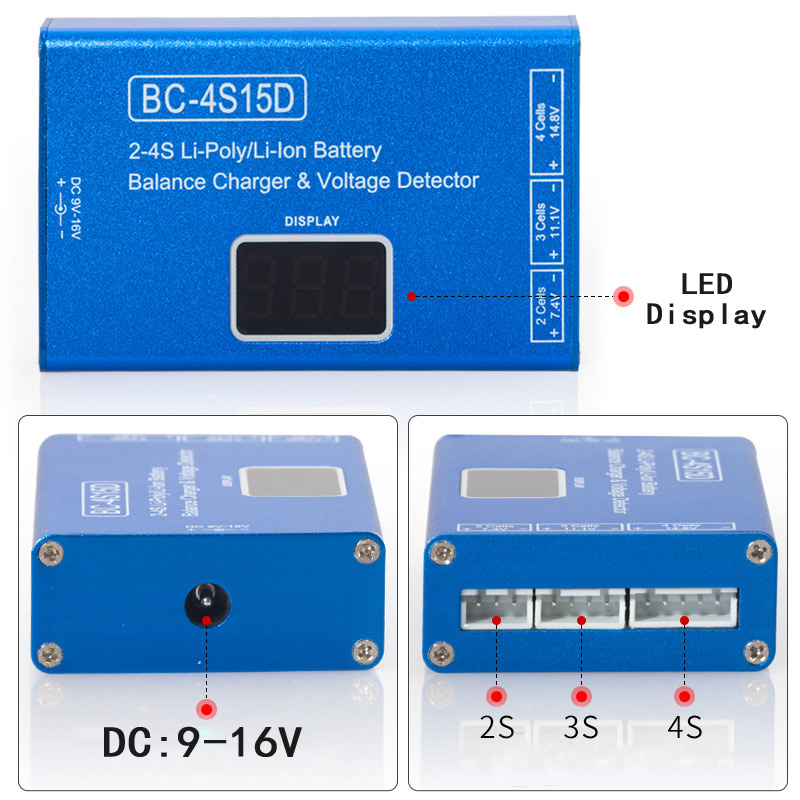 Chargeur d'équilibrage au lith - Drone Battery Voltage Checker avis et prix