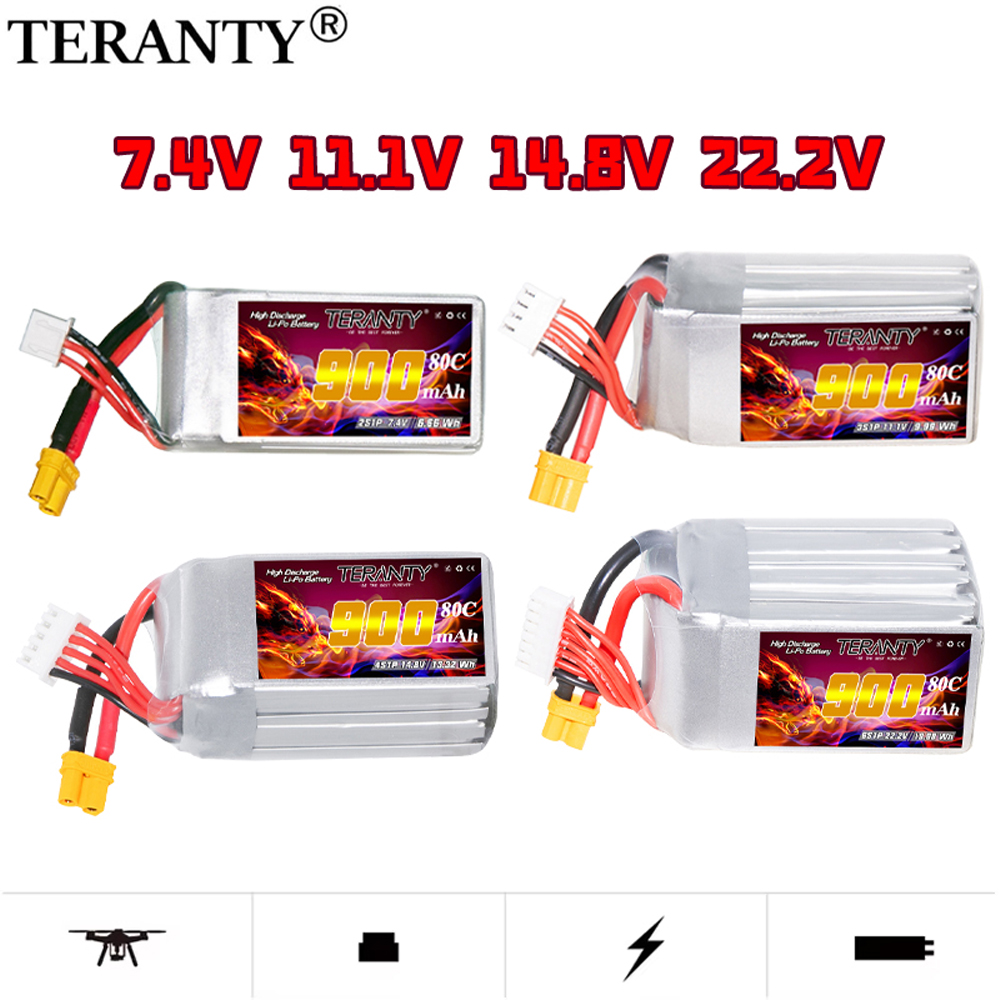 Batterie LiPo TERANTY 2S 3S 4S - Drone Battery 4S avis et prix