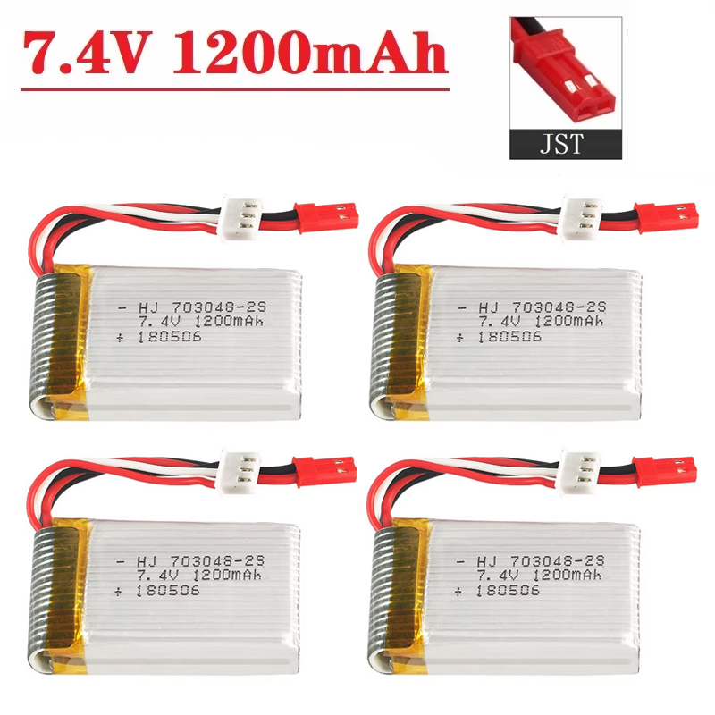 Batterie Lipo 2S 7,4V 1200mAh  - Drone Battery Connector avis et prix