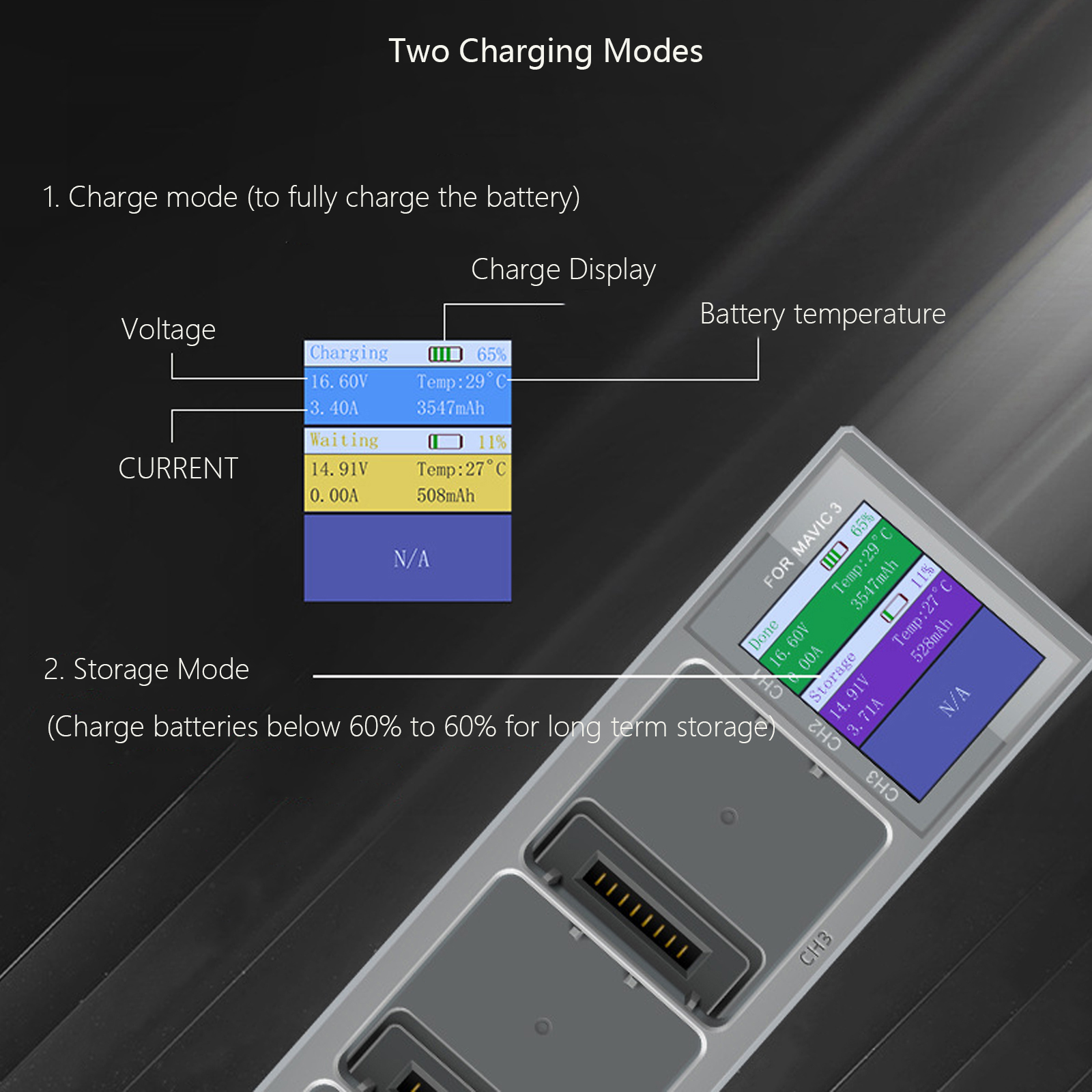 Nouveau Hub de chargement 3 en - Drone Battery Balance Charger avis et prix