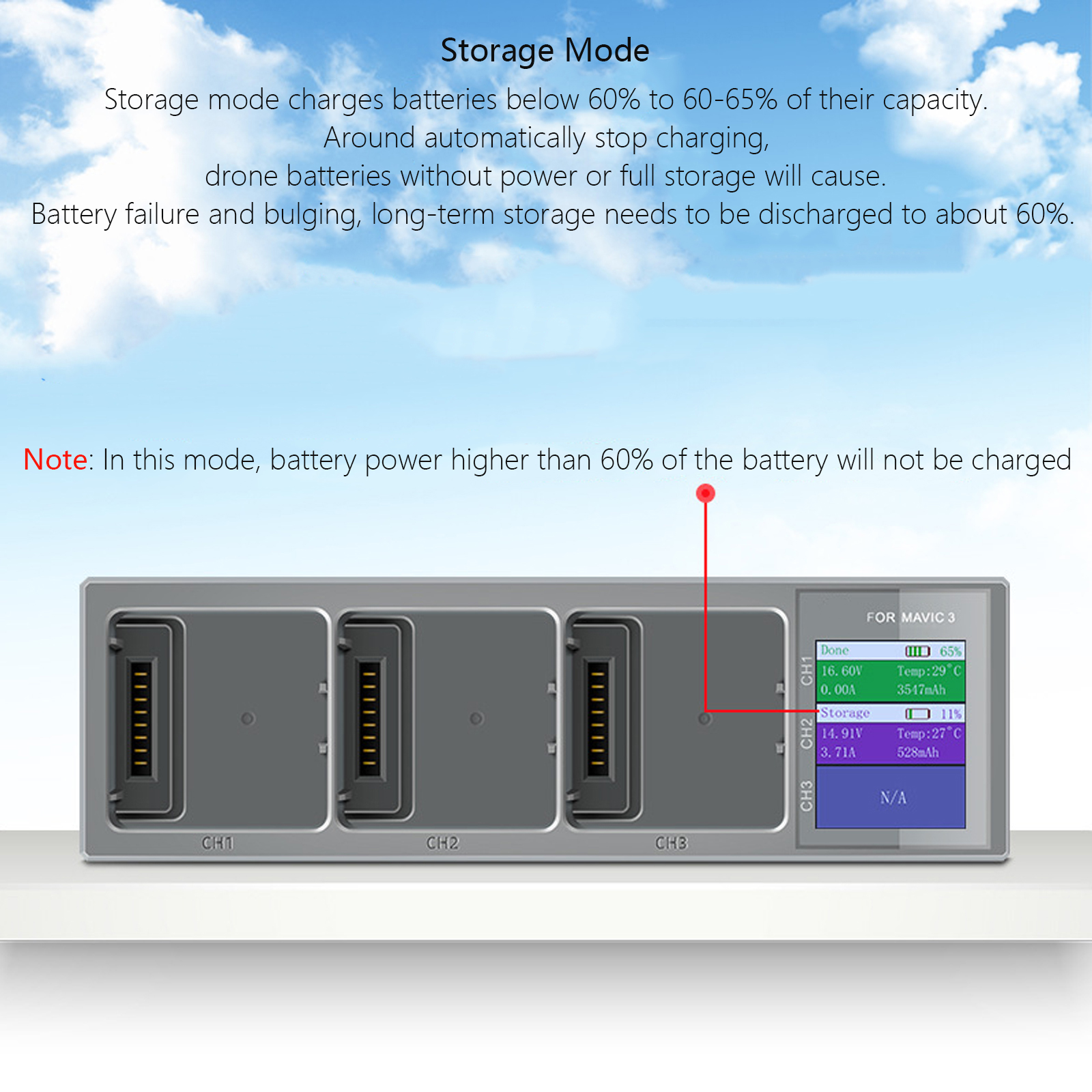Nouveau Hub de chargement 3 en - Drone Battery Balance Charger avis et prix