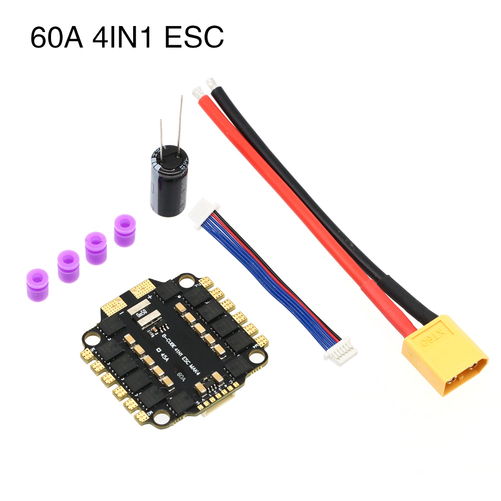 UAngel 4IN1 45A 60A ESC BLHELI - Drone Battery 6S avis et prix