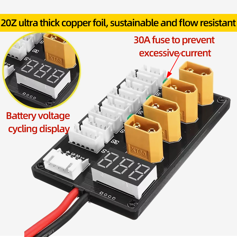Carte de charge parallèle de b - Drone Battery Parallel Board avis et prix