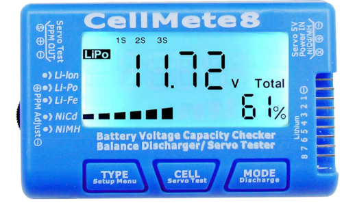 RC Cellmeter8 Cellmeter7 vérif - Drone Battery Alarm avis et prix