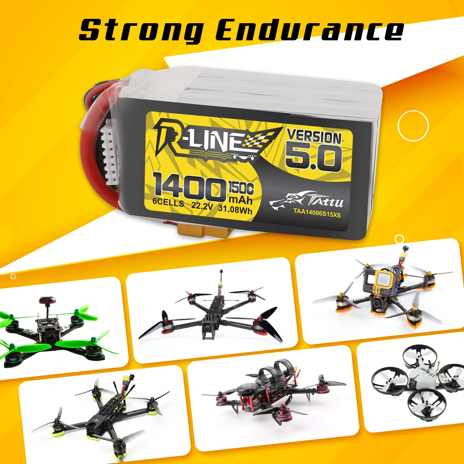 Hypothécaire aryR-Line-Batteri - Drone Battery 6S avis et prix