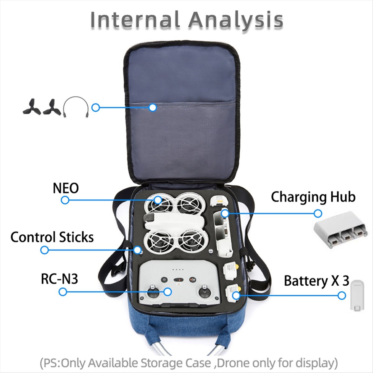 (A26M) Sac de transport à band - Drone Battery Bag avis et prix