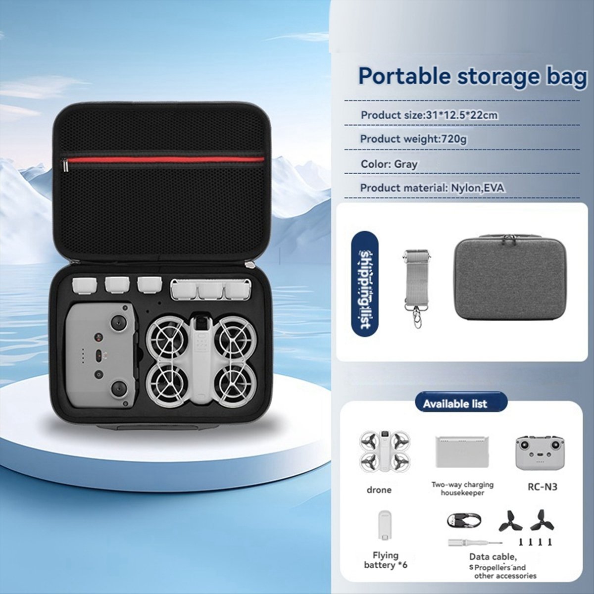 Sac de transport A43M pour dro - Drone Battery Strap avis et prix
