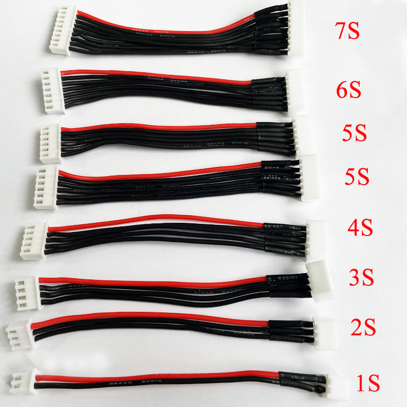 5 pièces/lot JST-XH 1S 2S 3S 4 - Drone Battery 6S avis et prix