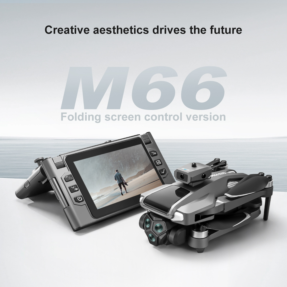 Drone RC pliable M66 avec écra - Drone Battery Case avis et prix