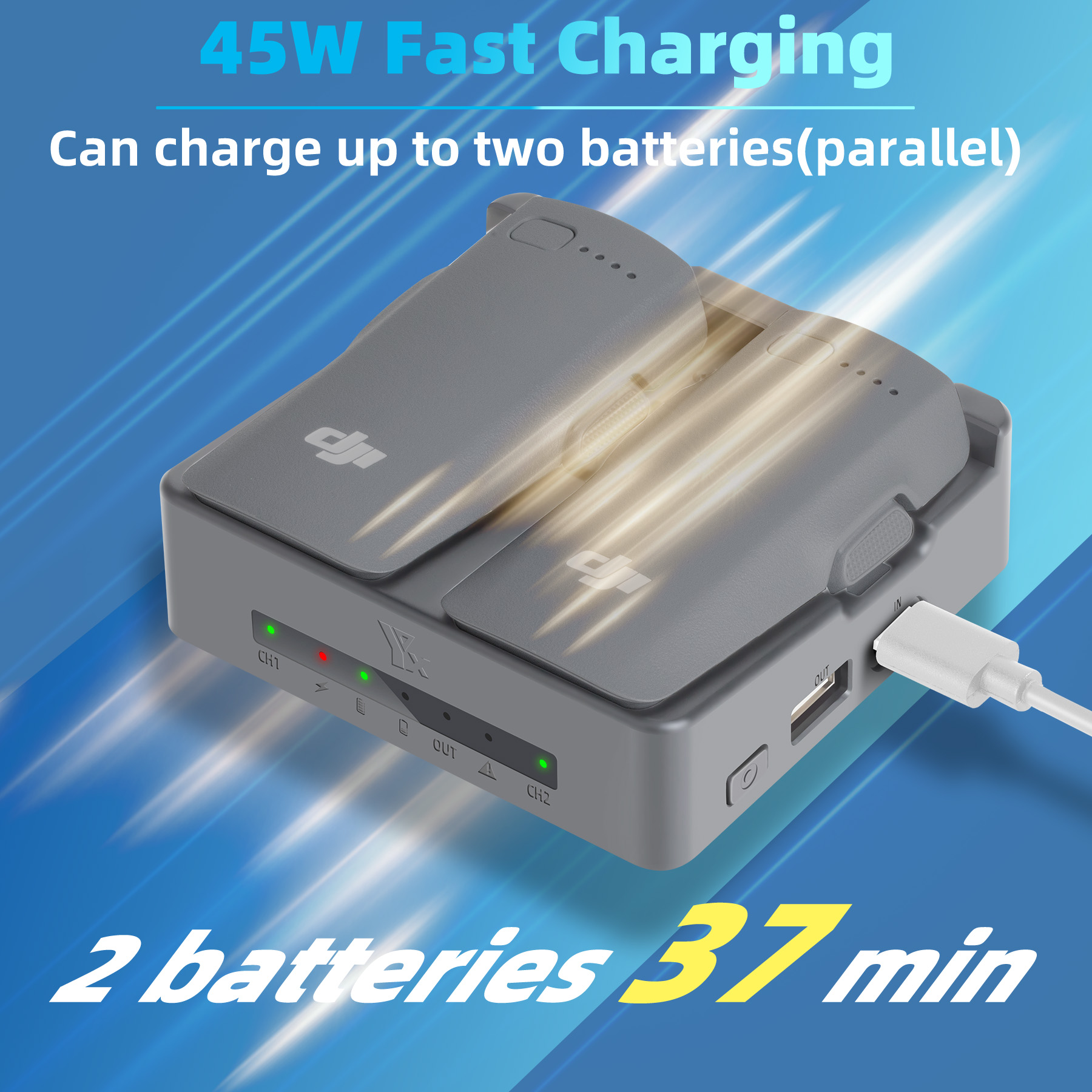 Pour DJI NEO 2 Hub de charge D - Drone Battery Balance Charger avis et prix