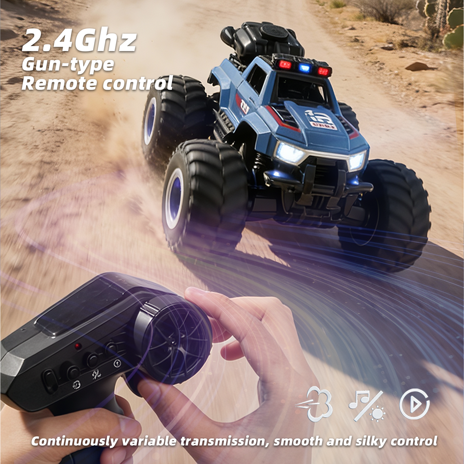 Voiture tout-terrain télécomma - Drone Battery Alarm avis et prix