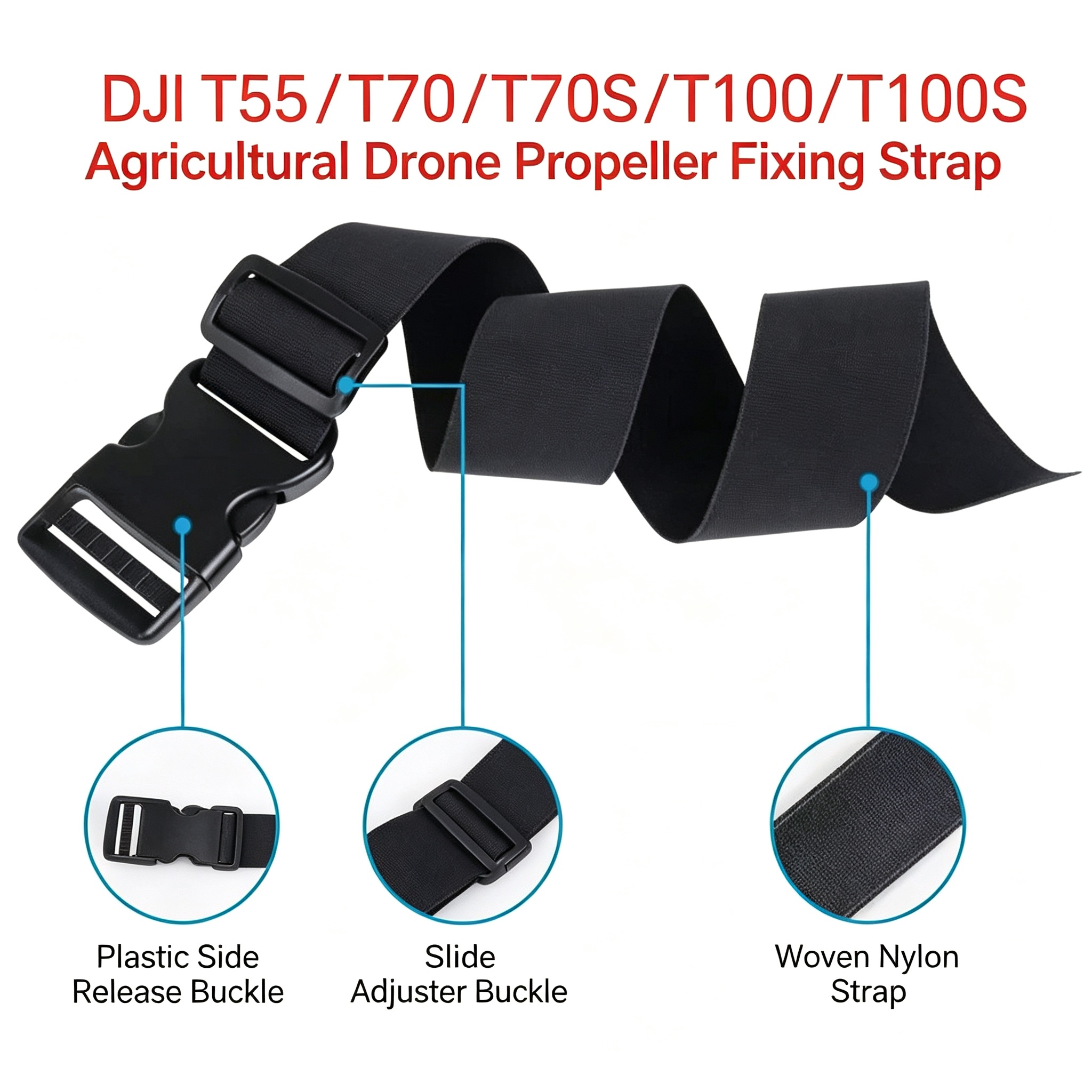 Kit de sangles d'hélices 2 piè - Drone Battery Strap avis et prix