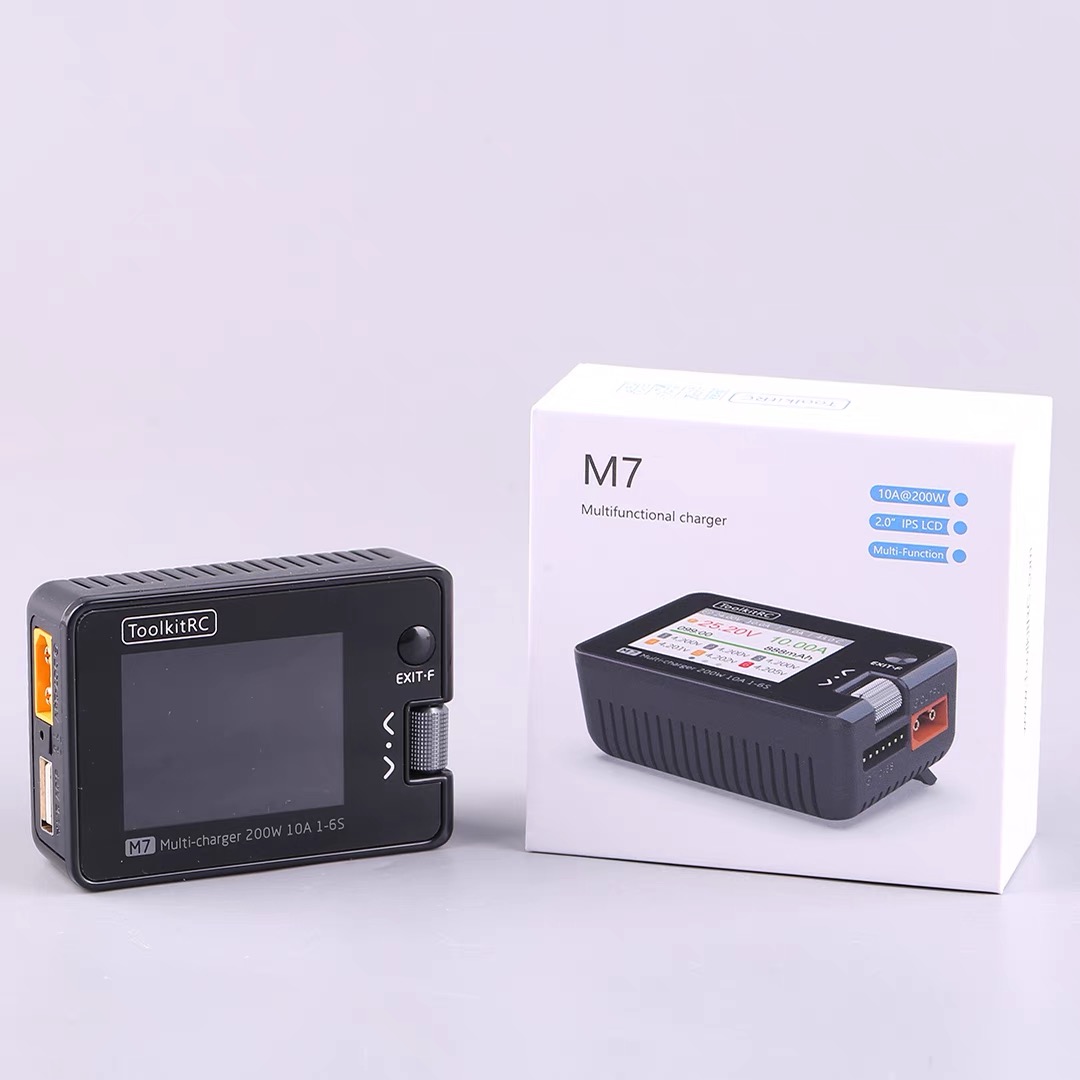 Pour ToolkitRC M7 200W 10A DC  - Drone Battery Voltage Checker avis et prix