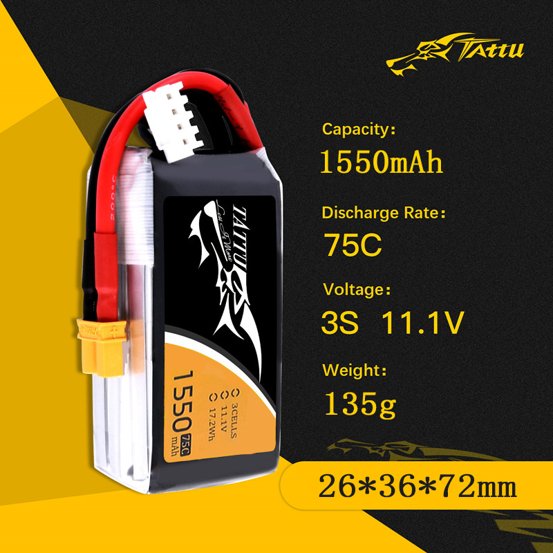 TATTU-Batterie pour Hélicoptèr - Drone Battery 3S avis et prix